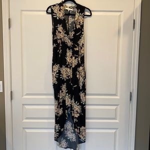 ASTR The Label Floral High-Low Dress w/ pockets